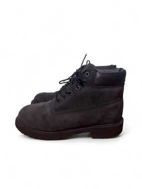 Timberland Premium 6-Inch Waterproof Boots black youth size 3M lace up